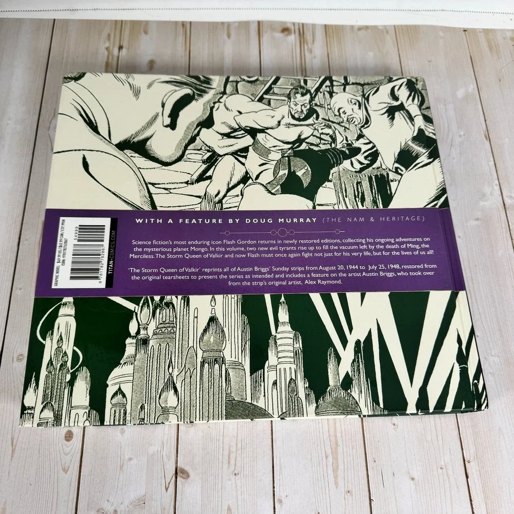 Flash‎ Gordon The Storm Queen of Valkir Moore Briggs 2015 First Ed Hardcover GN